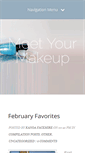 Mobile Screenshot of meetyourmakeup.com